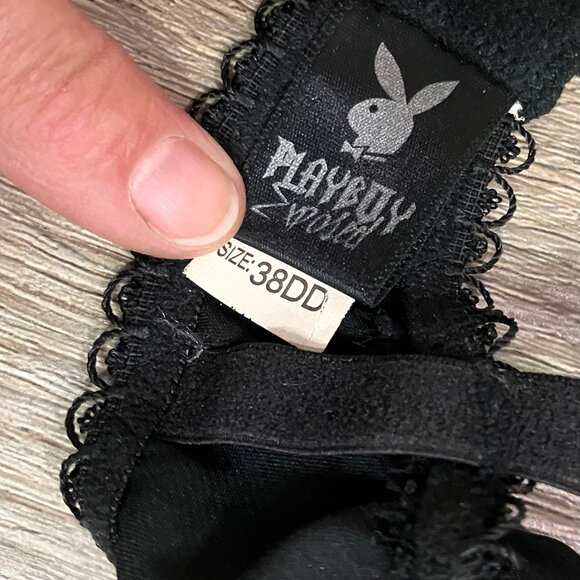 Playboy Exposed Balconette Bra, 38DD - Picture 4 of 4